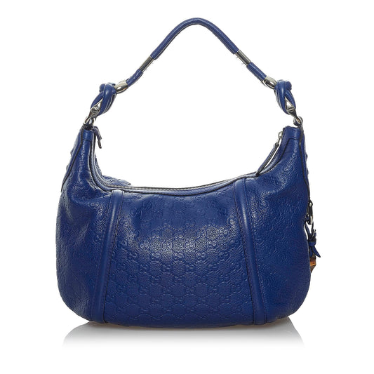Gucci Guccissima Techno Horsebit Hobo Bag (33718)