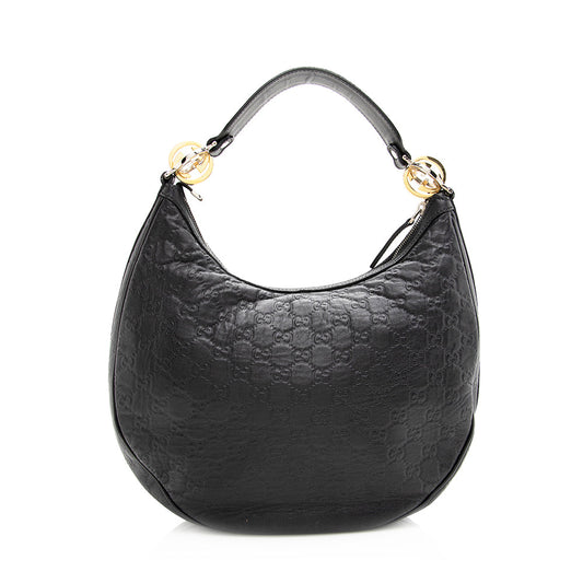 Gucci Guccissima Twins Medium Hobo (SHF-20259)