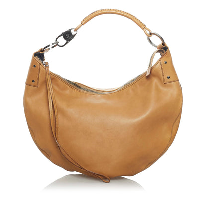 Gucci Half Moon Leather Hobo Bag (33723)
