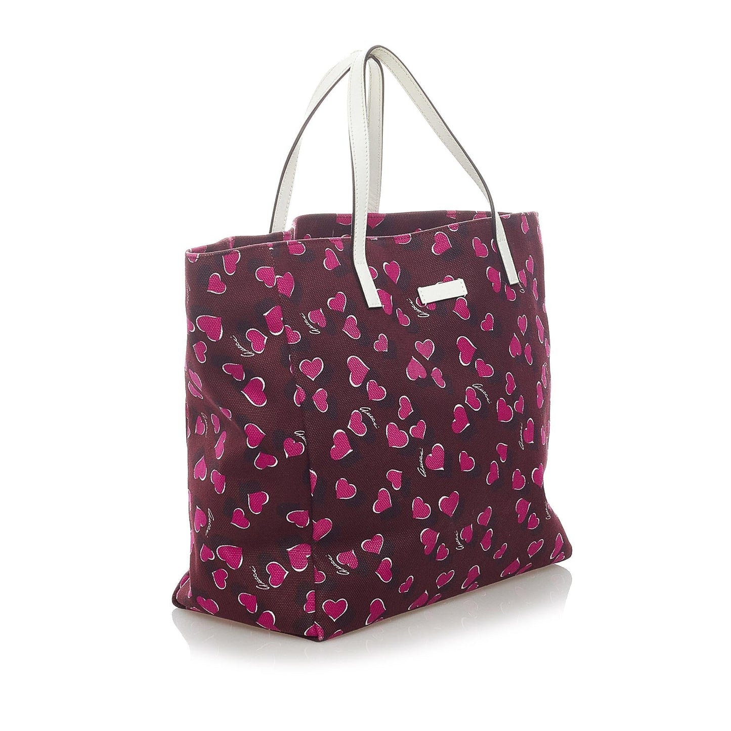Gucci Heartbeat Canvas Tote Bag (33311)