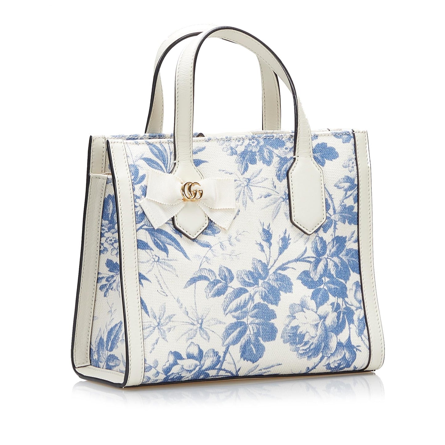 Gucci Herbarium Canvas Satchel (v4aQ2g)
