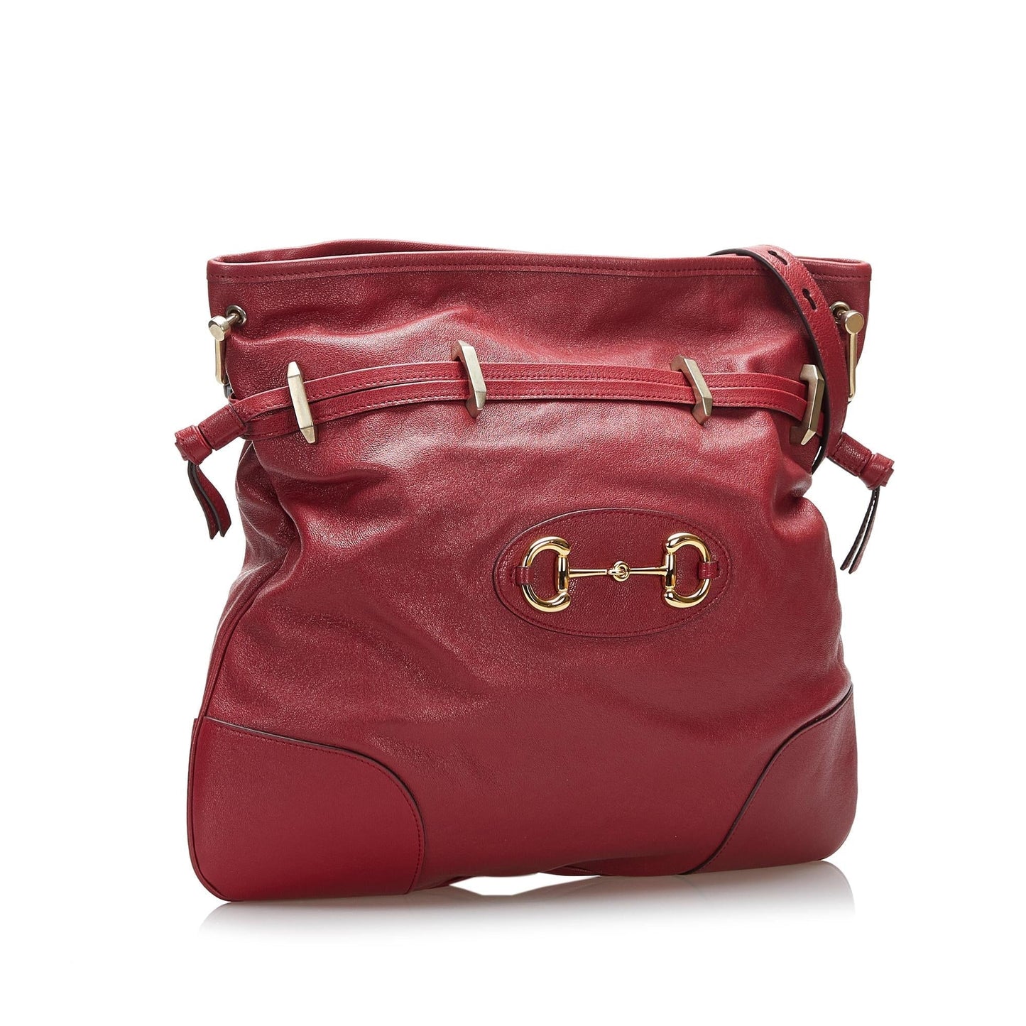 Gucci Horsebit 1955 Drawstring Crossbody Bag (Xwa7rJ)