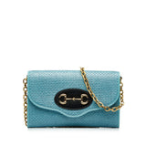 Gucci Horsebit 1955 Raffia Chain Bag (4v9ib8)