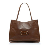 Gucci Horsebit 1995 Leather Tote Bag (8KCkxu)
