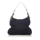 Gucci Horsebit Canvas Creole Shoulder Bag (33099)