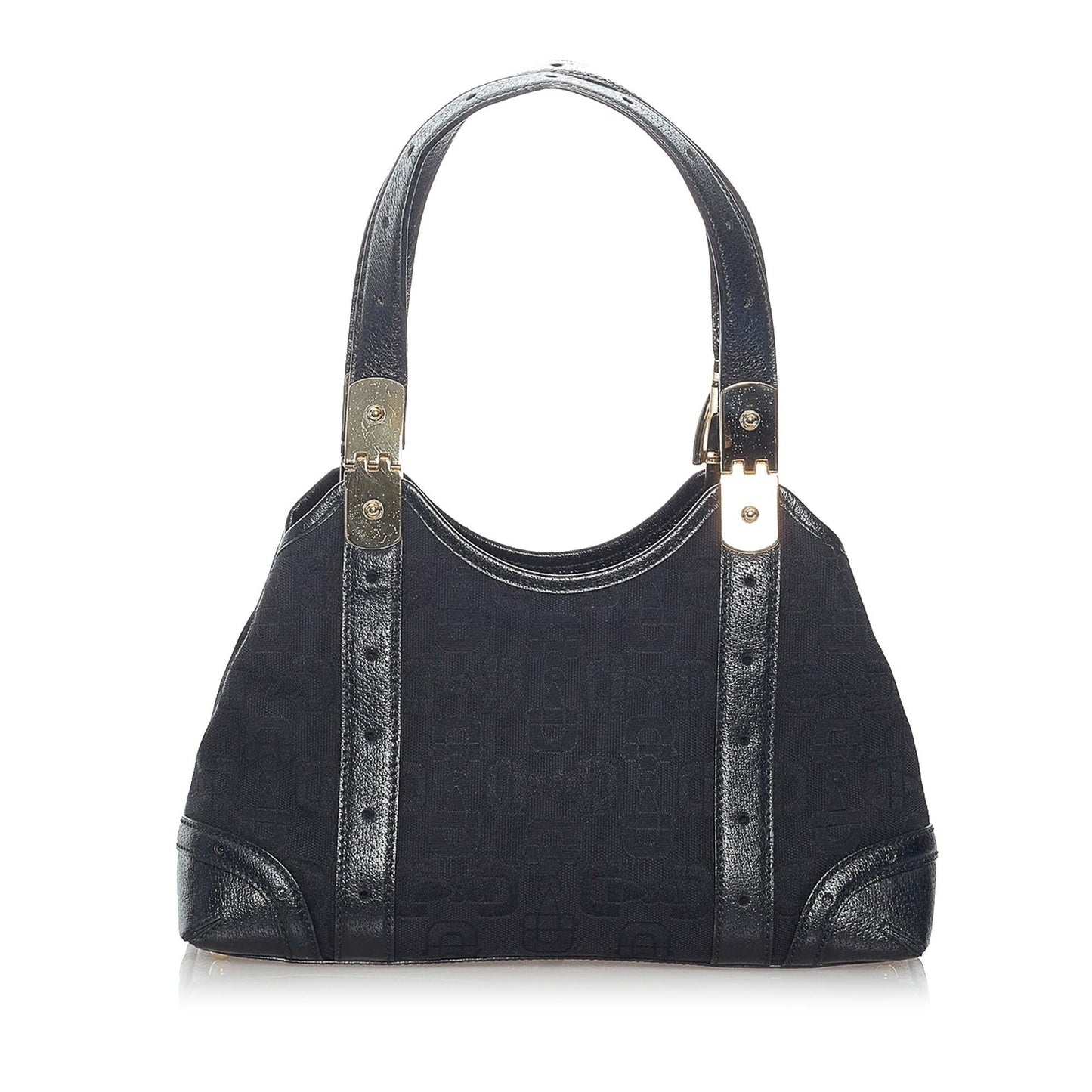 Gucci Horsebit Canvas Handbag (31147)