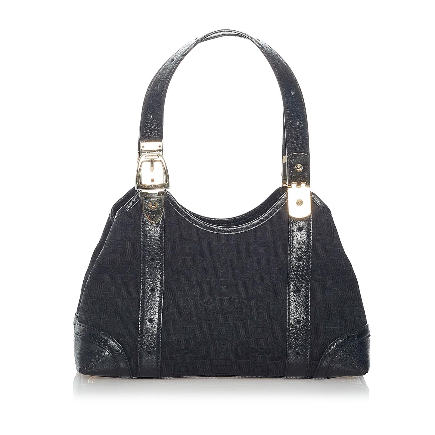 Gucci Horsebit Canvas Handbag (31147)