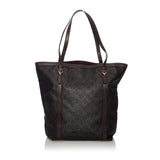 Gucci Horsebit Canvas Shoulder Bag (SHG-30005)