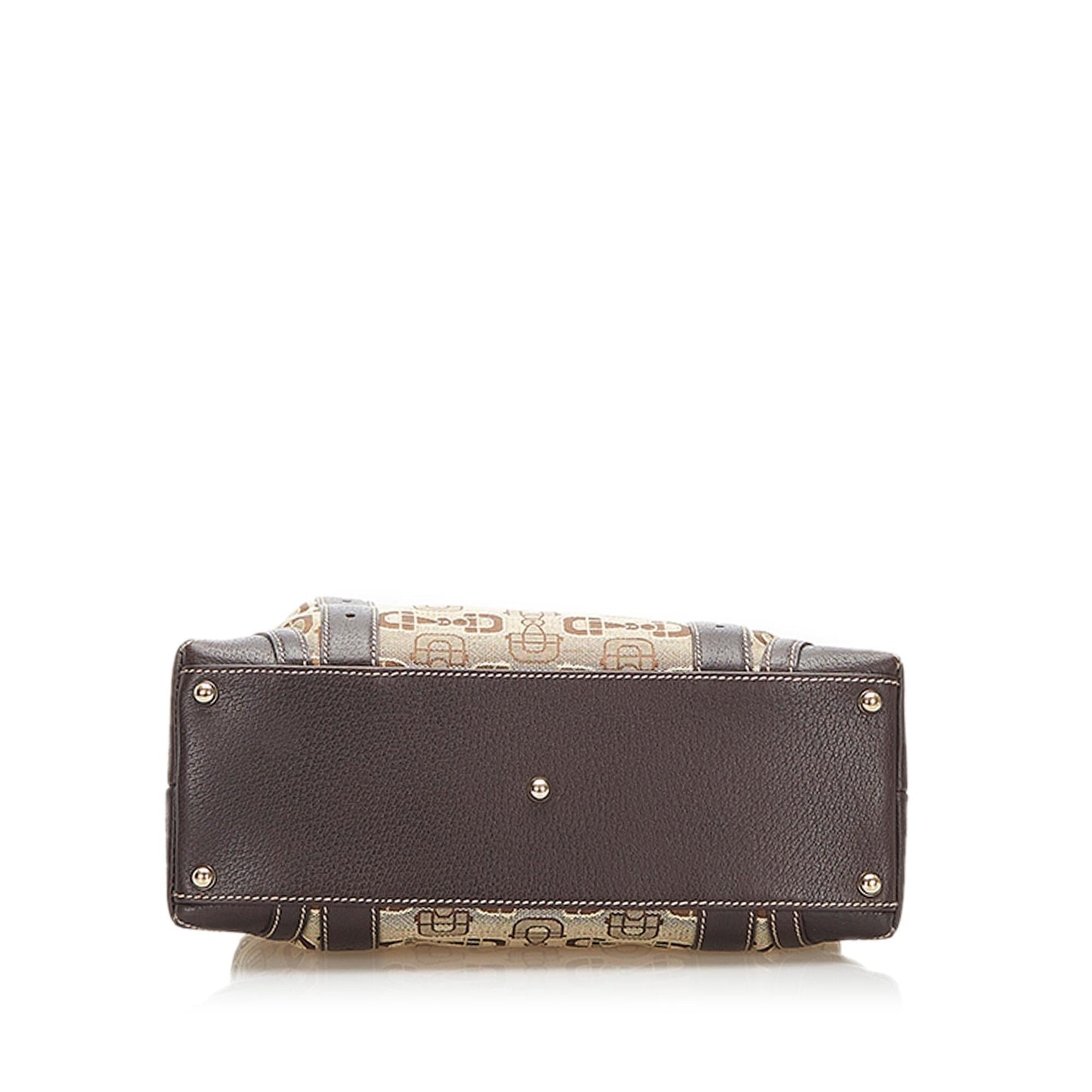 Gucci Horsebit Canvas Shoulder Bag (37760)