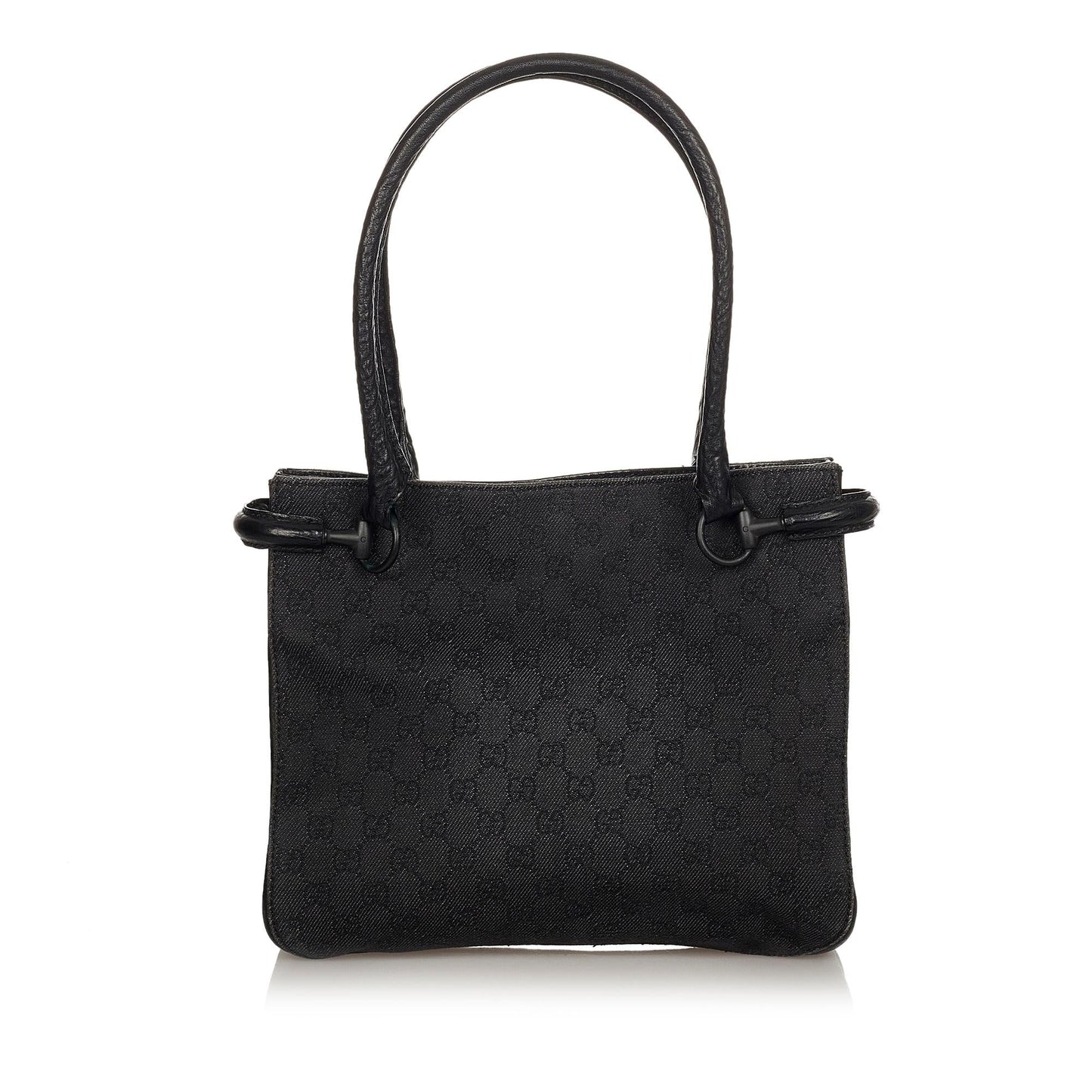 Gucci Horsebit Canvas Shoulder Bag (7Ier59)