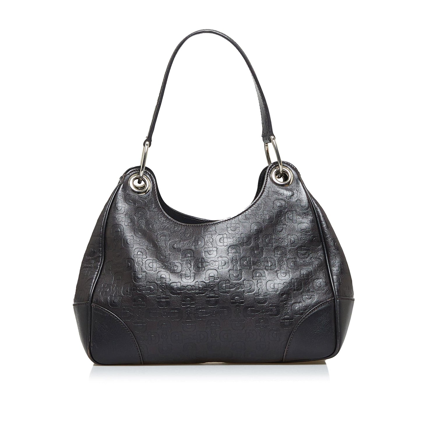 Gucci Horsebit Embossed Leather Shoulder Bag (96c9Qj)