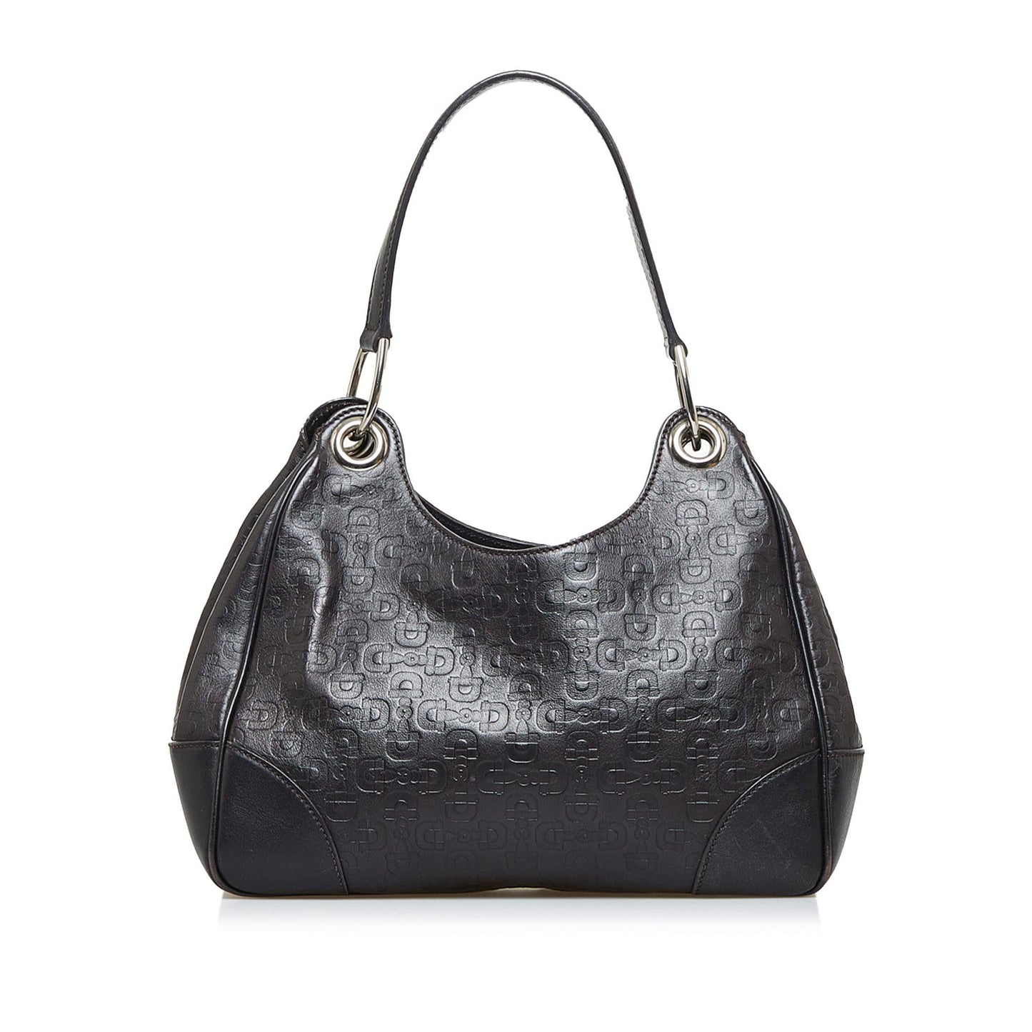 Gucci Horsebit Embossed Leather Shoulder Bag (96c9Qj)