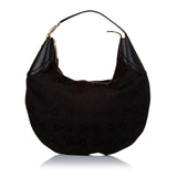 Gucci Horsebit Jacquard Glam Hobo (34855)