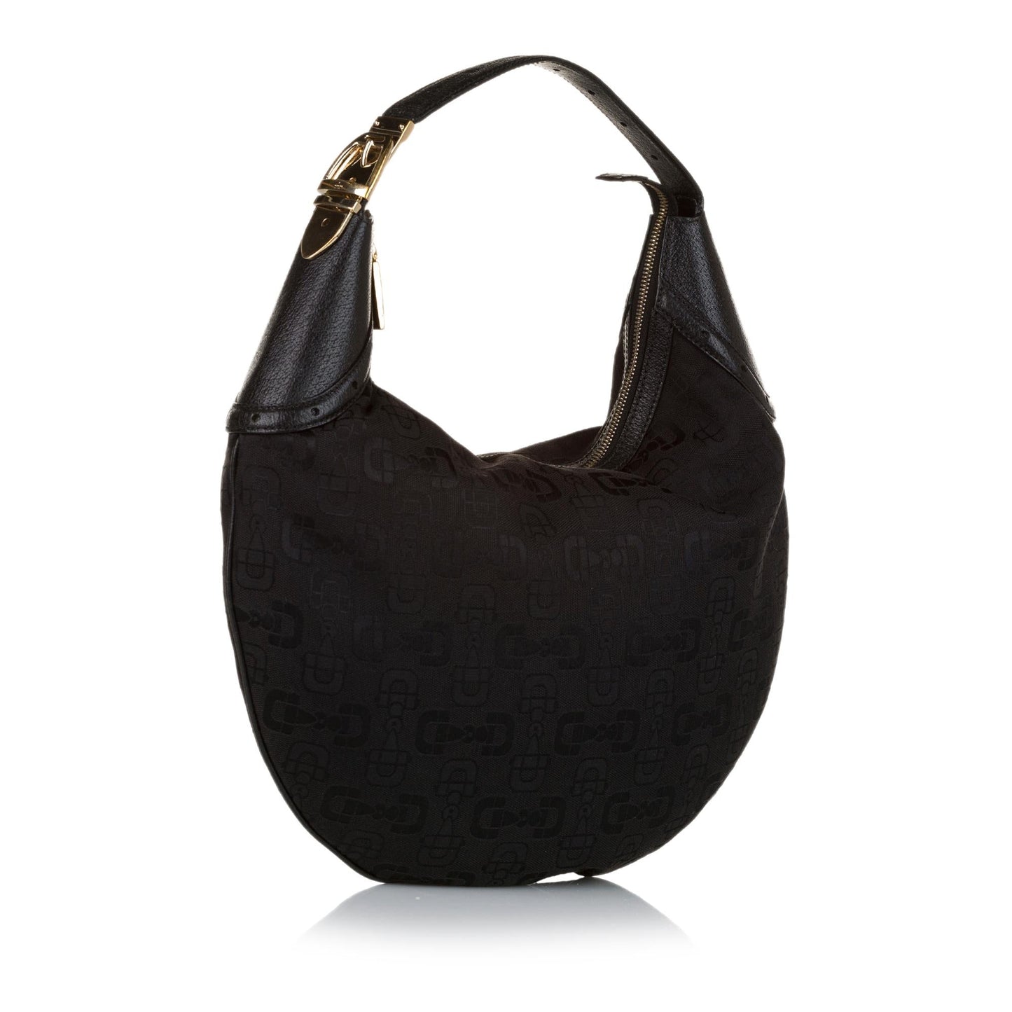 Gucci Horsebit Jacquard Glam Hobo (34855)