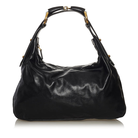 Gucci Horsebit Leather Hobo (33115)