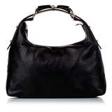 Gucci Horsebit Leather Shoulder Bag (SHG-29308)