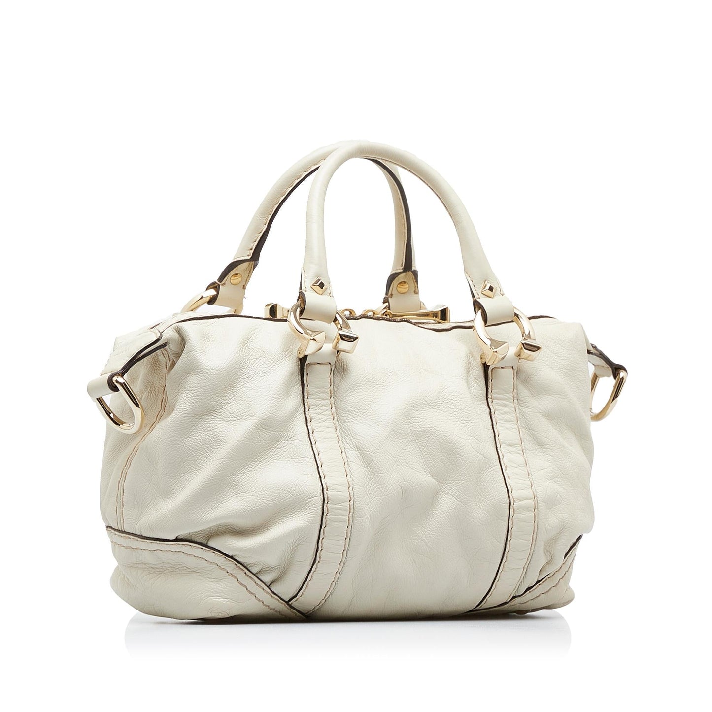 Gucci Horsebit Nail Boston Bag (P44hrA)