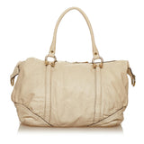 Gucci Horsebit Nail Leather Boston Bag (37213)