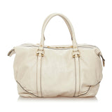 Gucci Horsebit Nail Leather Boston Bag (37755)