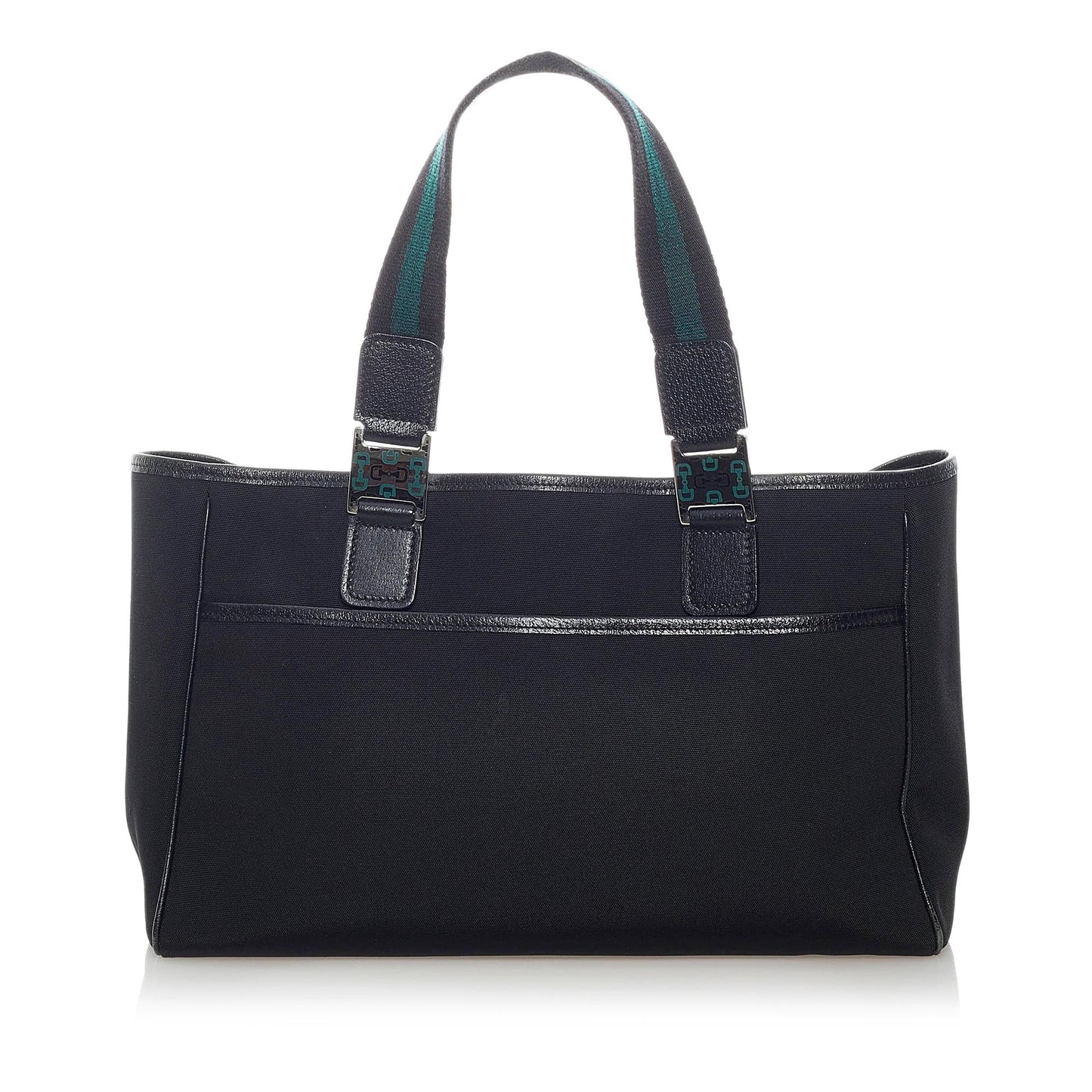Gucci Horsebit Web Nylon Handbag (37218)