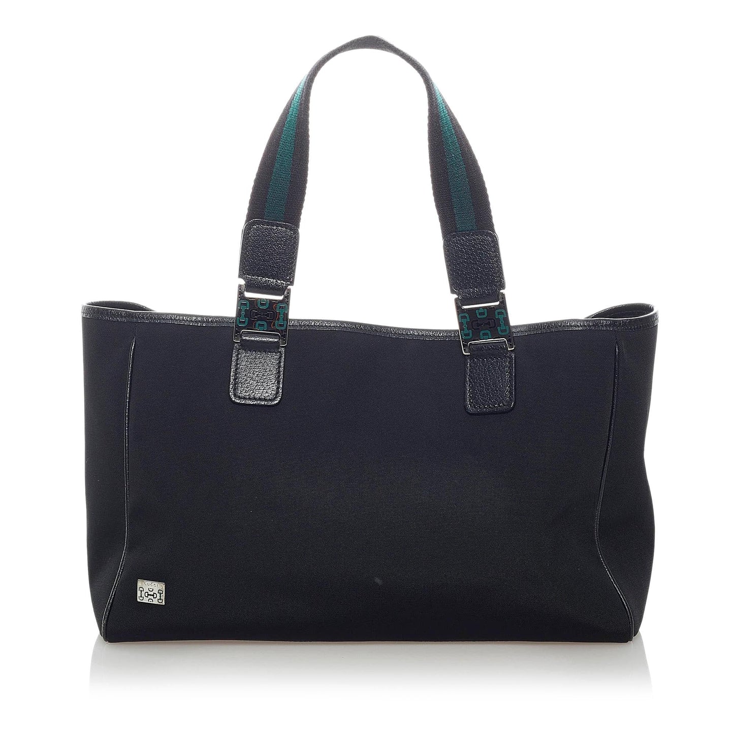 Gucci Horsebit Web Nylon Handbag (37218)