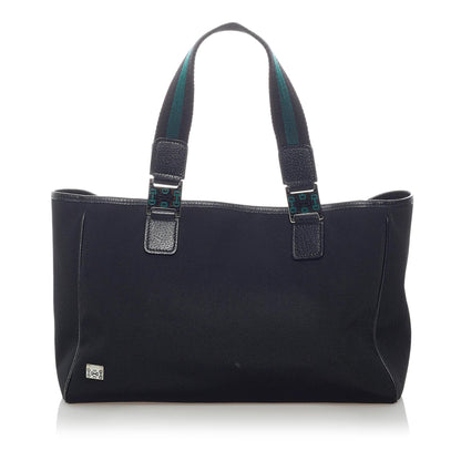 Gucci Horsebit Web Nylon Handbag (37218)
