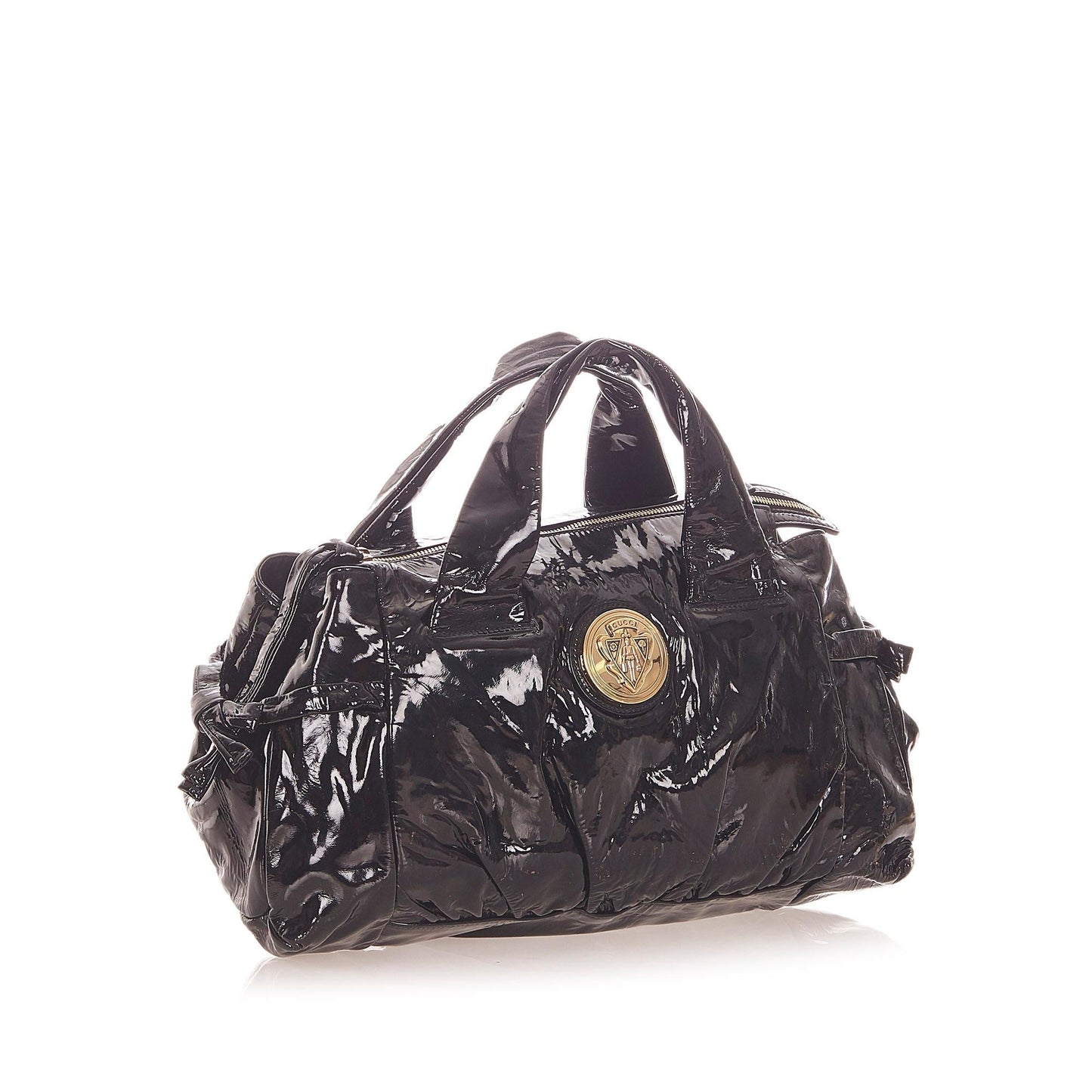 Gucci Hysteria Patent Leather Handbag (19772)