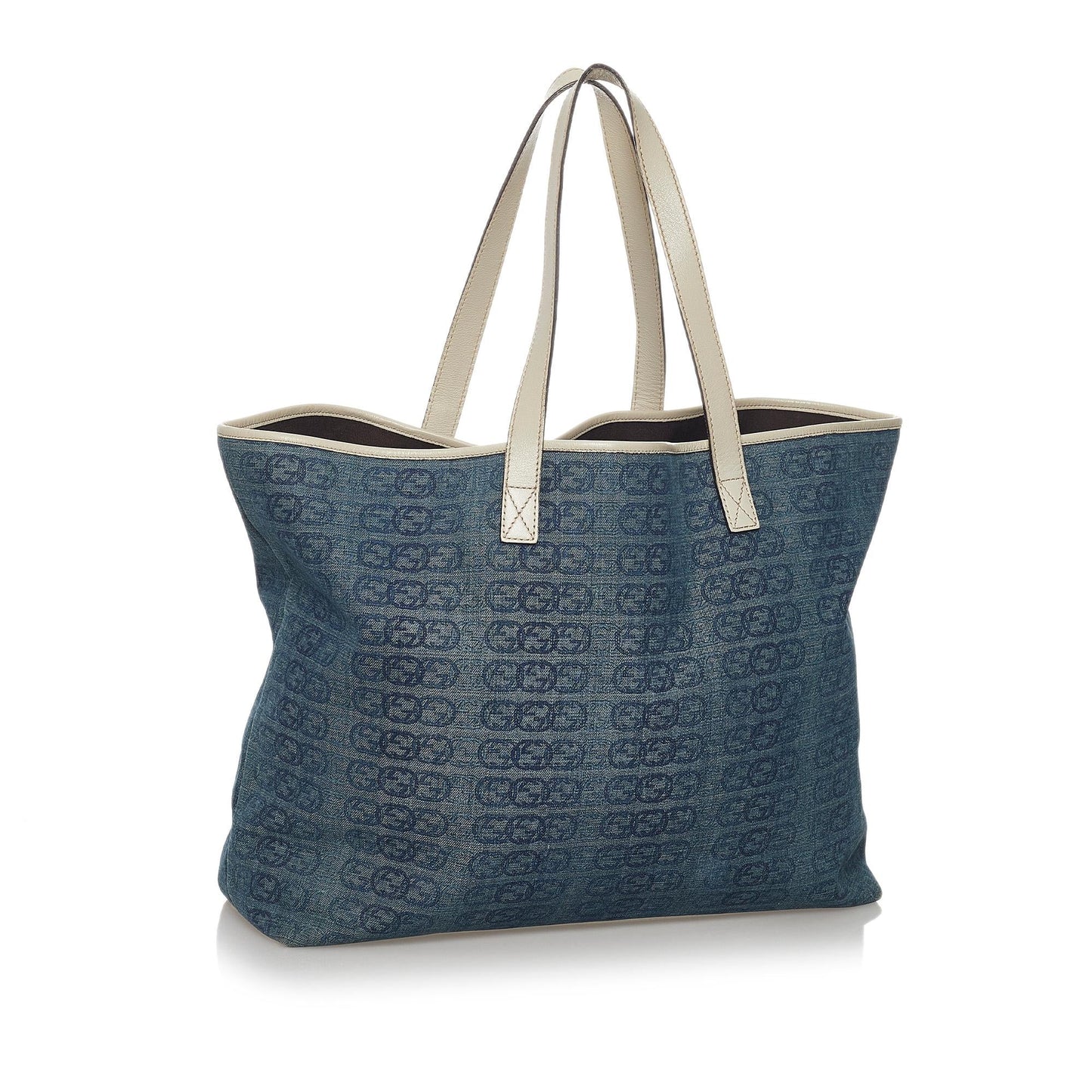Gucci Interlocking G Canvas Tote Bag (31318)