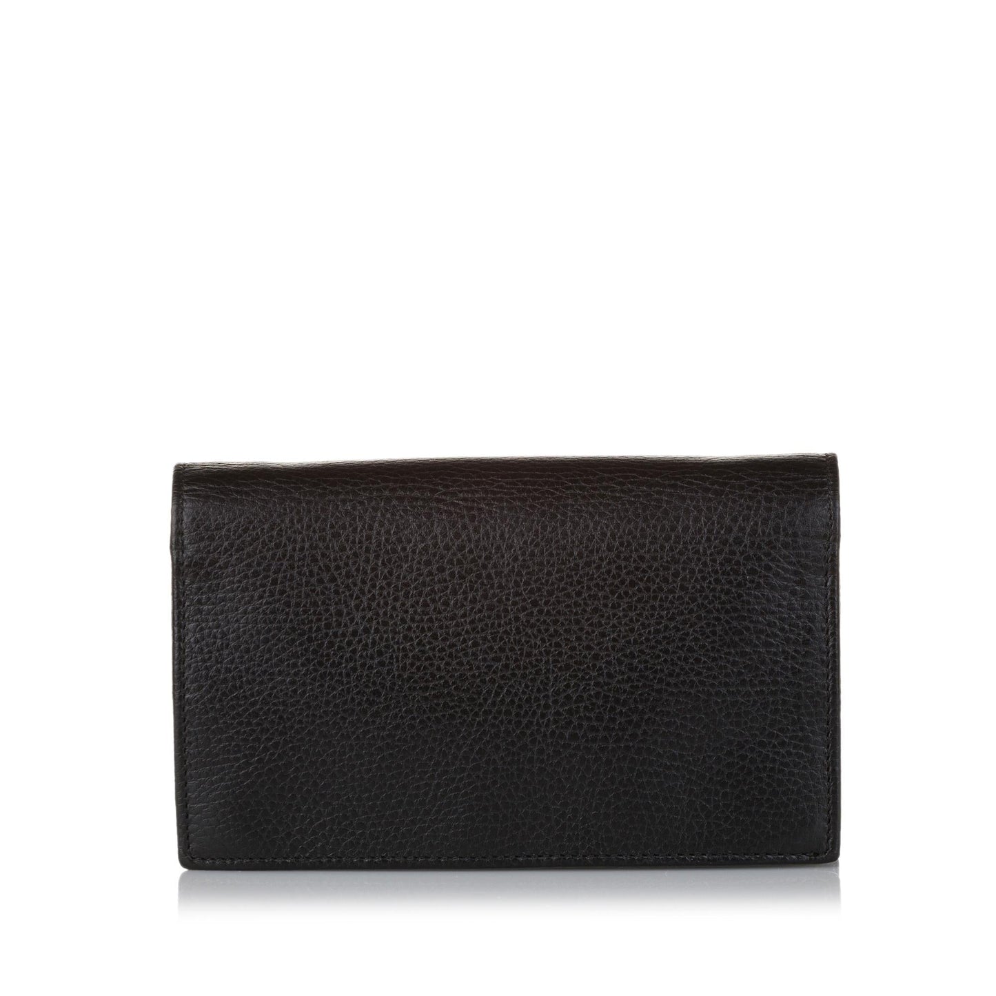 Gucci Interlocking G Chain Leather Wallet on Chain (31579)