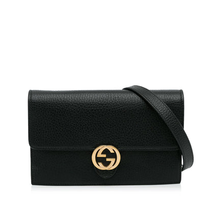 Gucci Interlocking G Dollar Wallet on Chain (Ew0gk6)