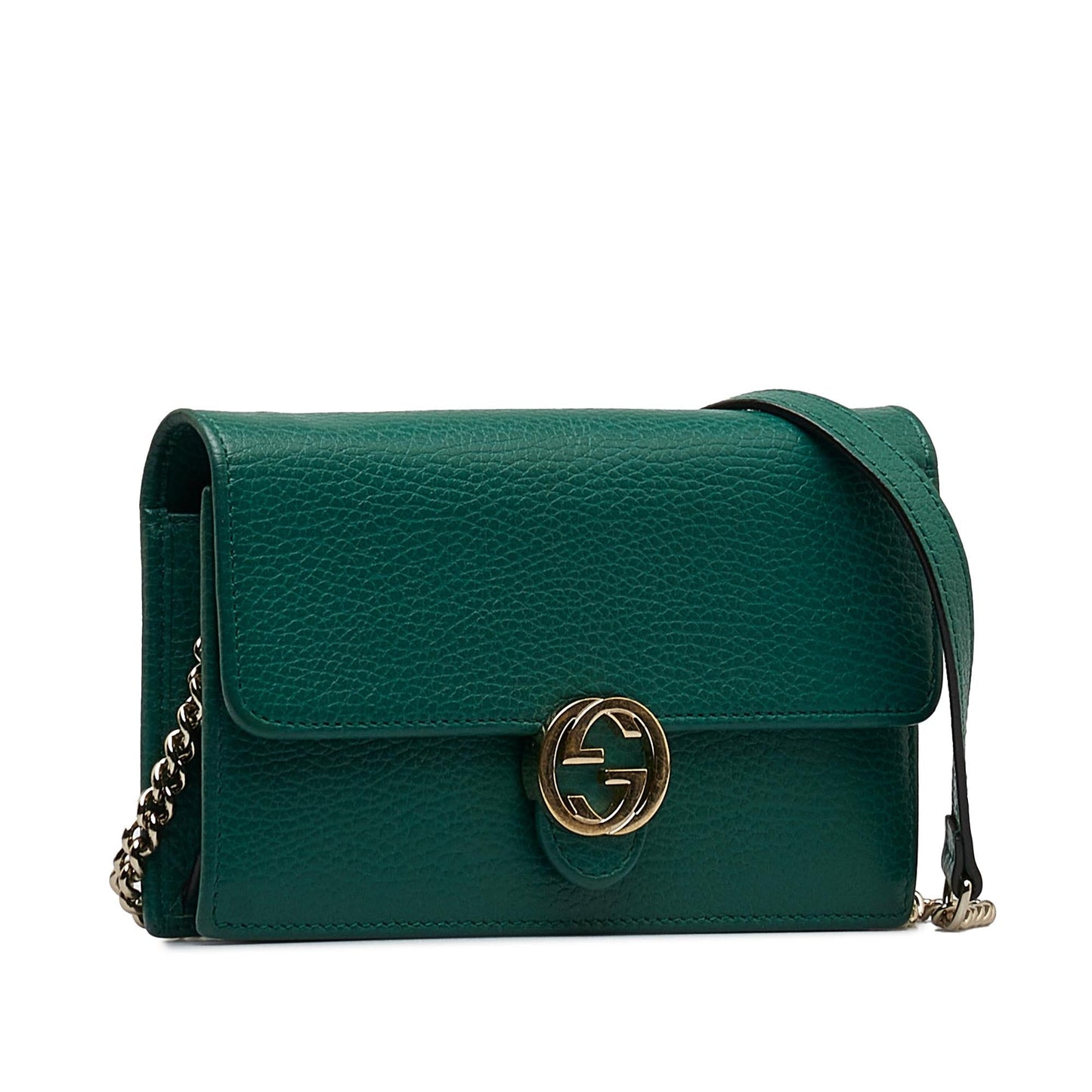 Gucci Interlocking G Dollar Wallet on Chain (8sI6k0)