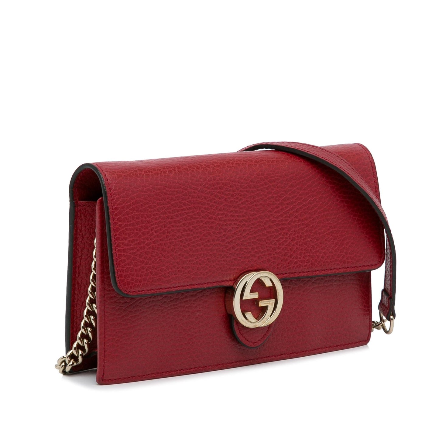 Gucci Interlocking G Dollar Wallet on Chain (kOCG1F)