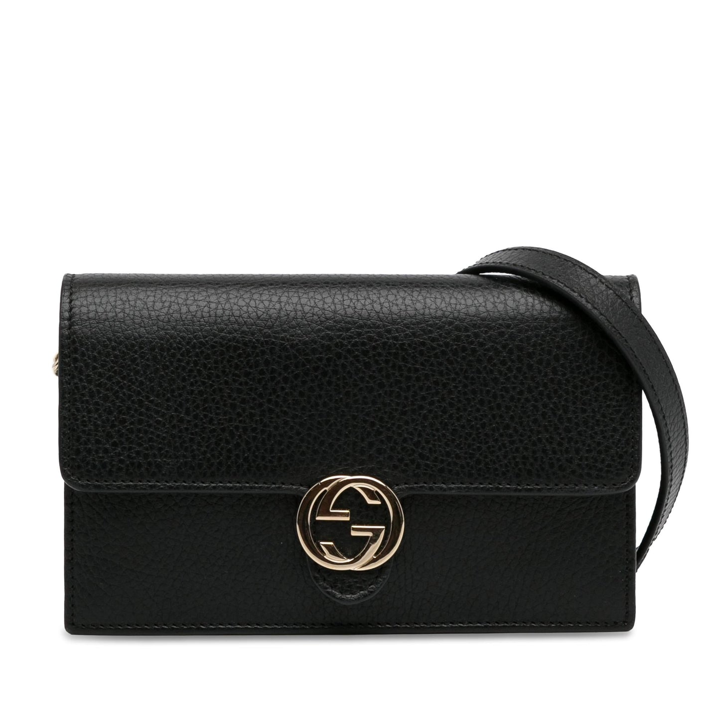 Gucci Interlocking G Dollar Wallet on Chain (7IgP4a)