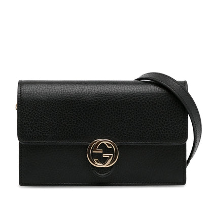 Gucci Interlocking G Dollar Wallet on Chain (7IgP4a)