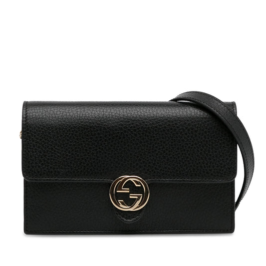 Gucci Interlocking G Dollar Wallet on Chain (7IgP4a)