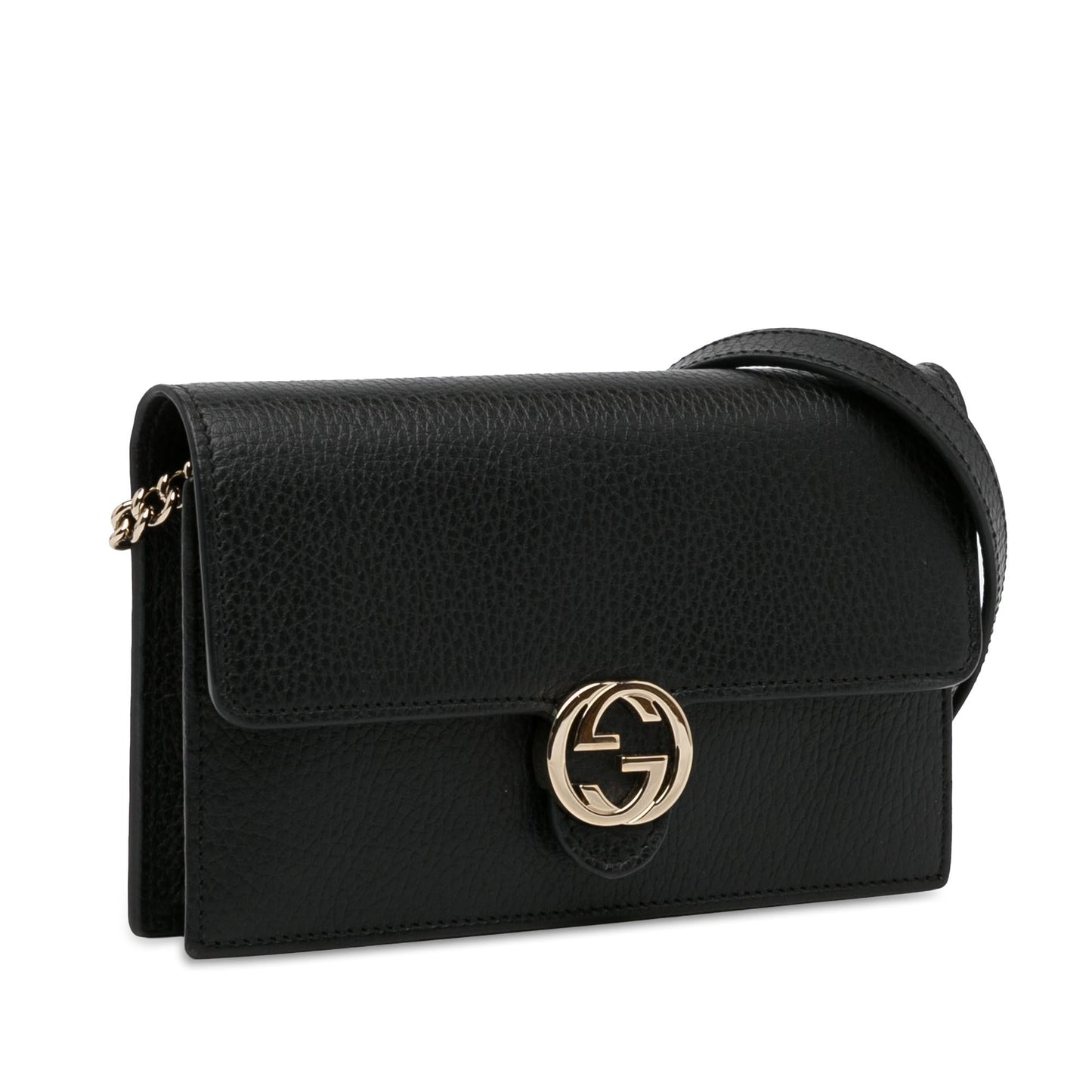 Gucci Interlocking G Dollar Wallet on Chain (7IgP4a)
