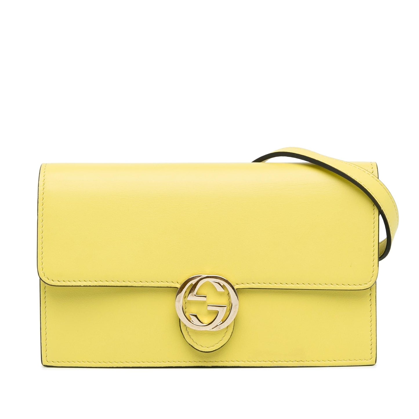 Gucci Interlocking G Dollar Wallet on Chain (ezZFrn)