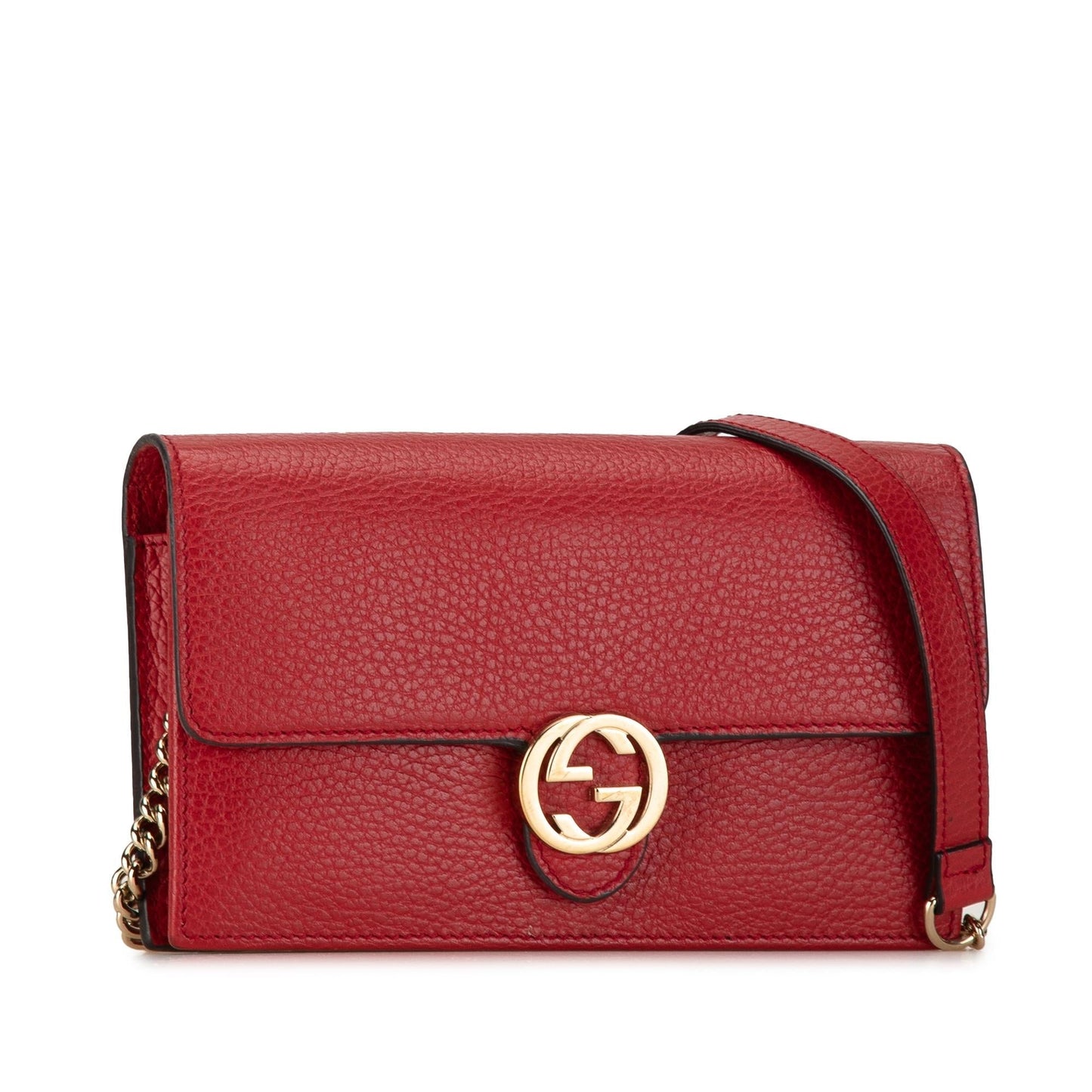 Gucci Interlocking G Dollar Wallet on Chain (9YMTb8)