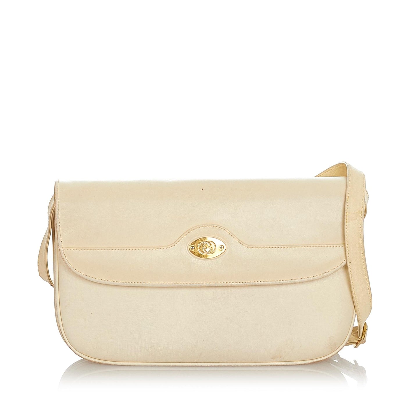 Gucci Interlocking G Leather Crossbody Bag (23243)