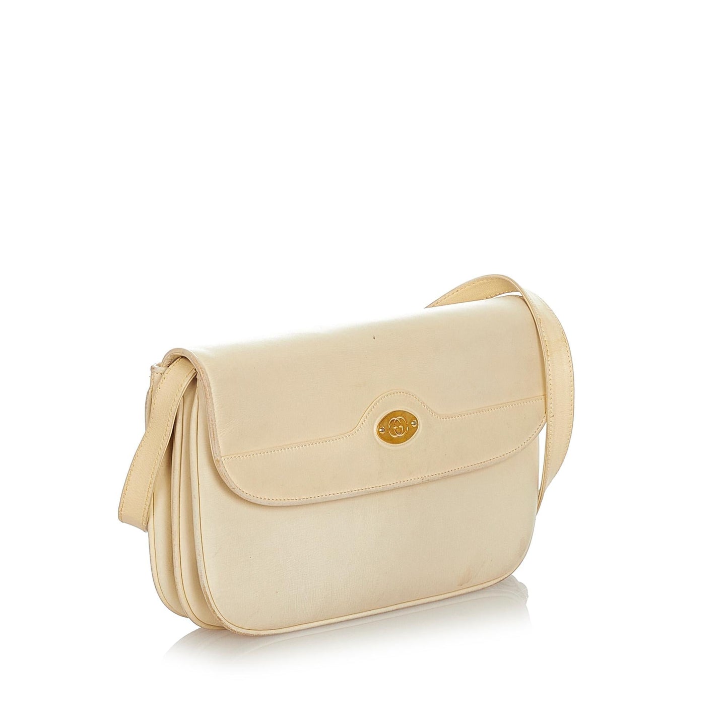 Gucci Interlocking G Leather Crossbody Bag (23243)