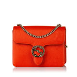 Gucci Interlocking G Leather Crossbody Bag (31352)