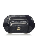 Gucci Interlocking G Morpheus Leather Belt Bag (33575)