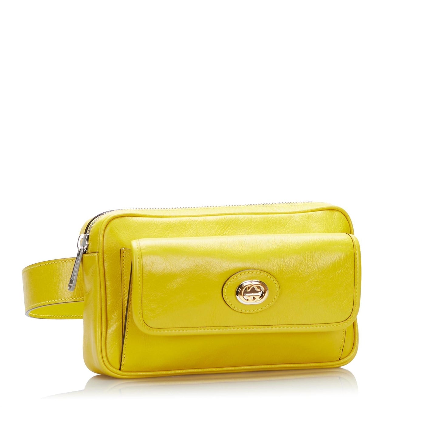 Gucci Interlocking G Morpheus Leather Belt Bag (QsHqvG)
