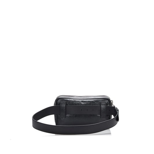 Gucci Interlocking G Morpheus Leather Belt Bag (5tPQ6y)
