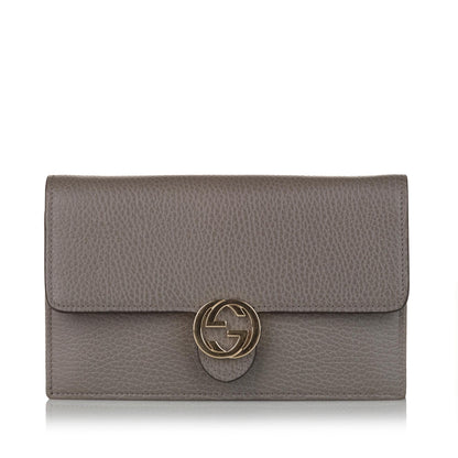 Gucci Interlocking G Wallet On Chain 4 (0nvH28)