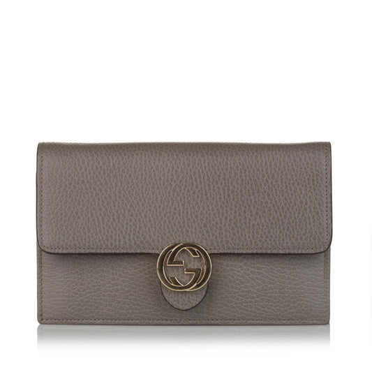 Gucci Interlocking G Wallet On Chain 4 (0nvH28)
