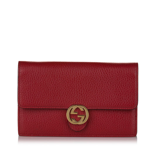 Gucci Interlocking G Wallet On Chain (35249)