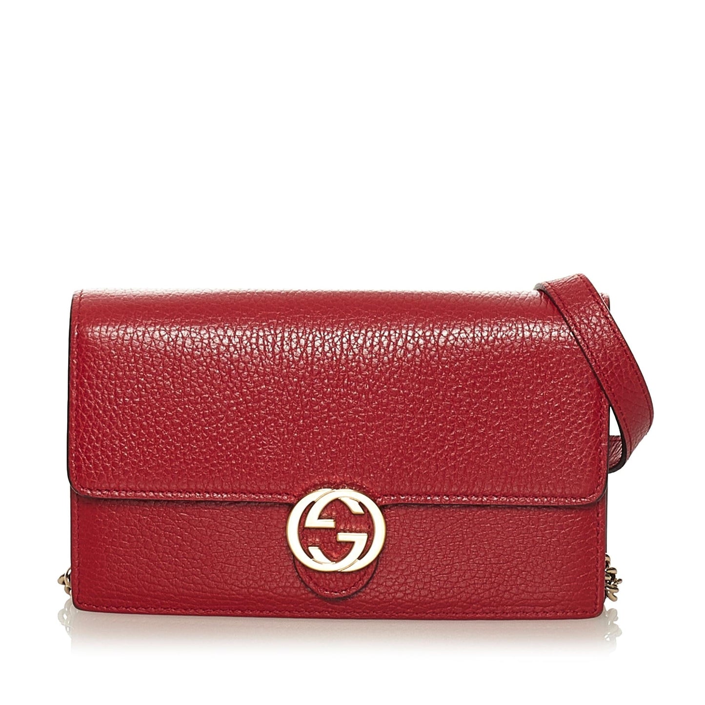 Gucci Interlocking G Wallet On Chain (35312)