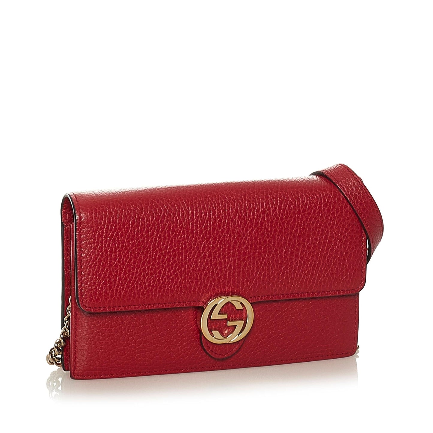 Gucci Interlocking G Wallet On Chain (35312)