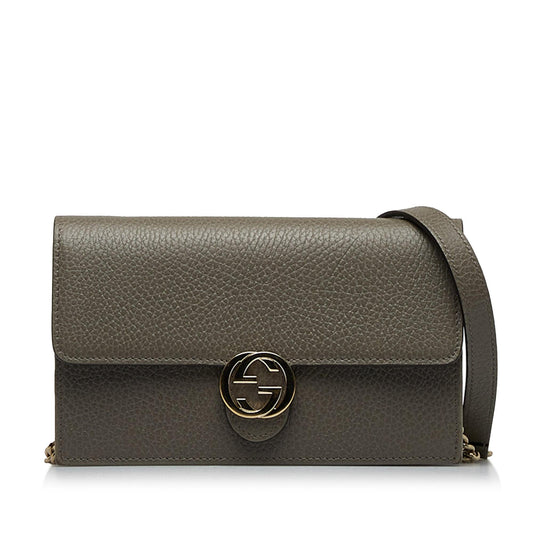 Gucci Interlocking G Wallet On Chain (GA6QAo)